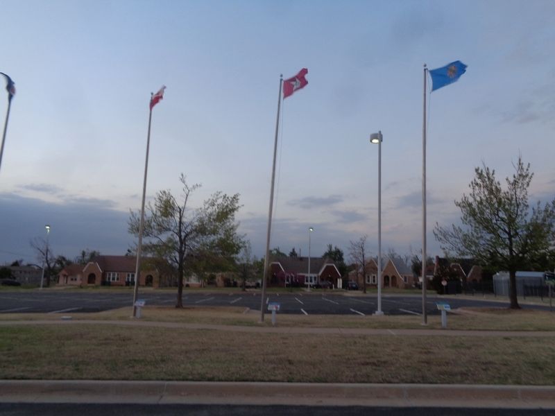 First National Flag of the Confederacy Marker. Click for full size. First National Flag of the Confederacy Marker image. Click for full size.