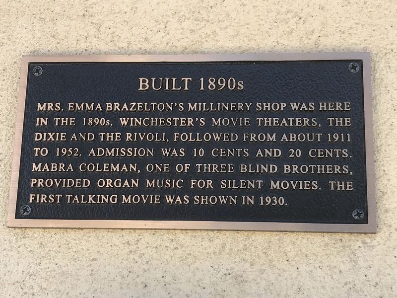 Built 1890s Marker image. Click for full size.