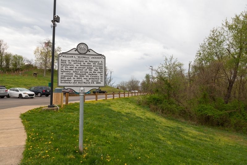 William L. “Mudwall” Jackson Marker. Click for full size. William L. “Mudwall” Jackson Marker image. Click for full size.