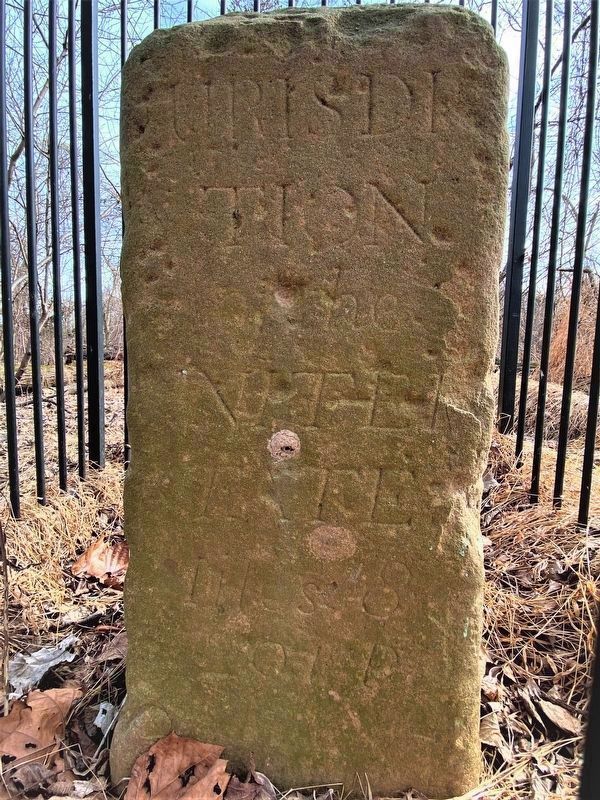 Original Federal Boundary Stone, District of Columbia, Southeast 9 Marker image. Click for full size.