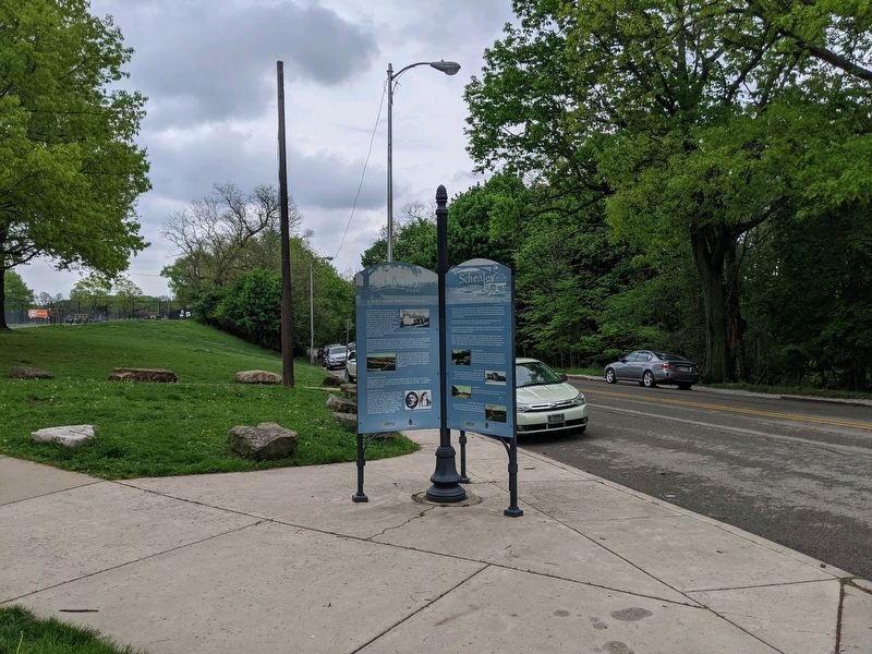 Schenley Park Marker. Click for full size. Schenley Park Marker image. Click for full size.