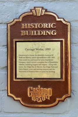 Carriage Works Marker image. Click for full size.