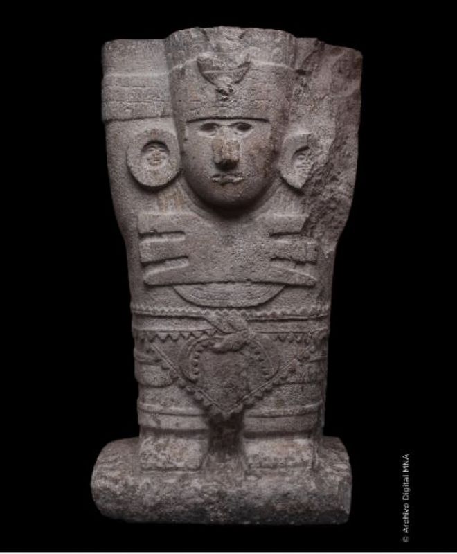 Atlante from Chichén Itzá, Yucatán. Click for full size. Atlante from Chichén Itzá, Yucatán image. Click for full size.