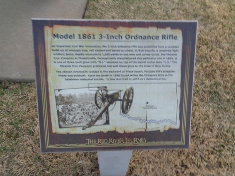 Model 1861 3-Inch Ordnance Rifle Marker. Click for full size. Model 1861 3-Inch Ordnance Rifle Marker image. Click for full size.