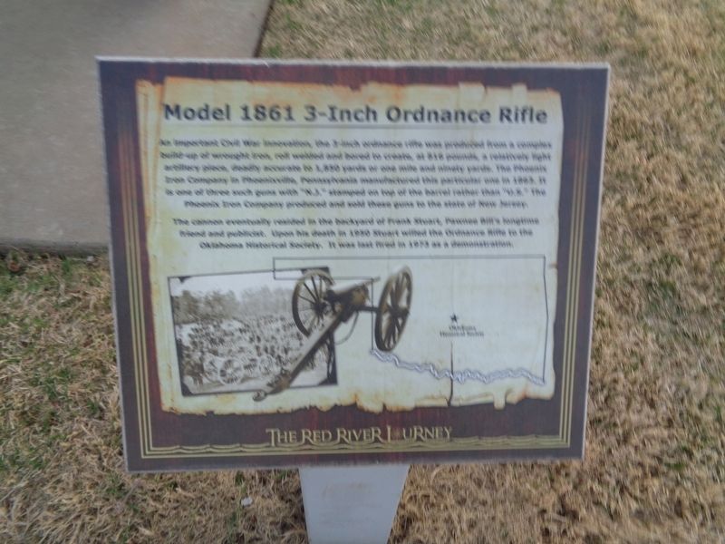 Model 1861 3-Inch Ordnance Rifle Marker image. Click for full size.