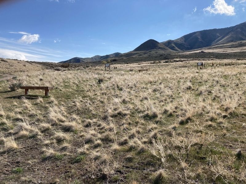 Site of Frary Homestead. Click for full size. Site of Frary Homestead image. Click for full size.