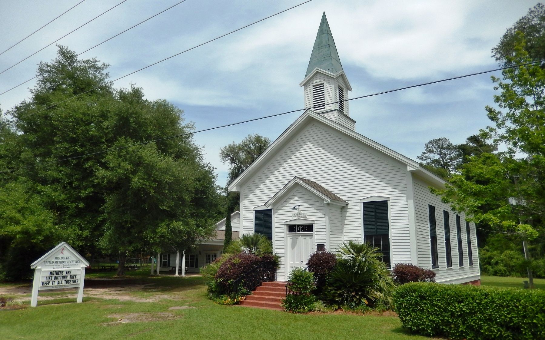 Miccosukee United Methodist Church. Click for full size. Miccosukee United Methodist Church image. Click for full size.
