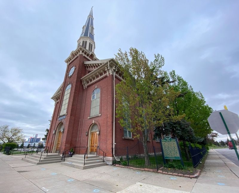 Sacred Heart Parish Marker image. Click for full size.