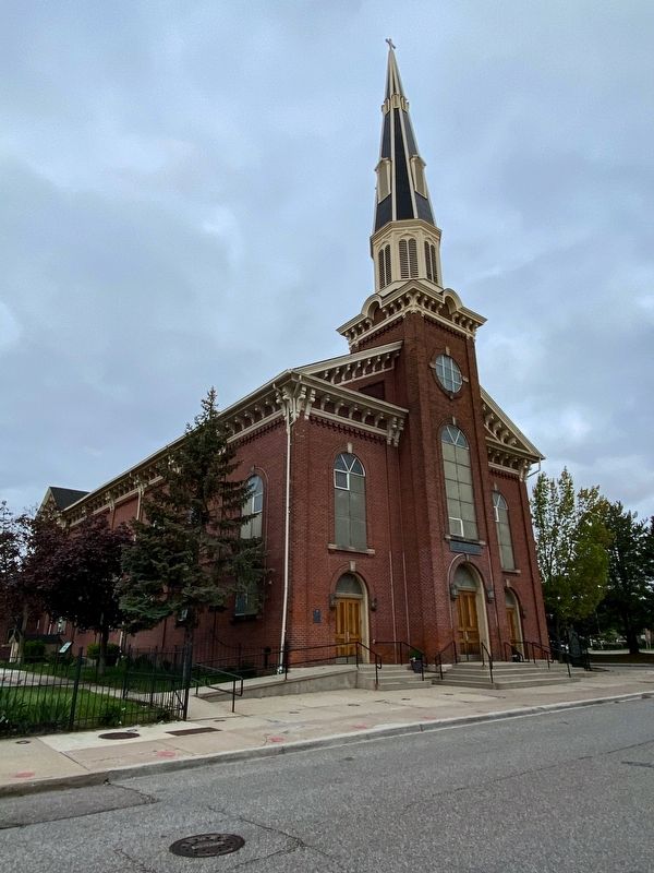 Sacred Heart Parish Marker image. Click for full size.