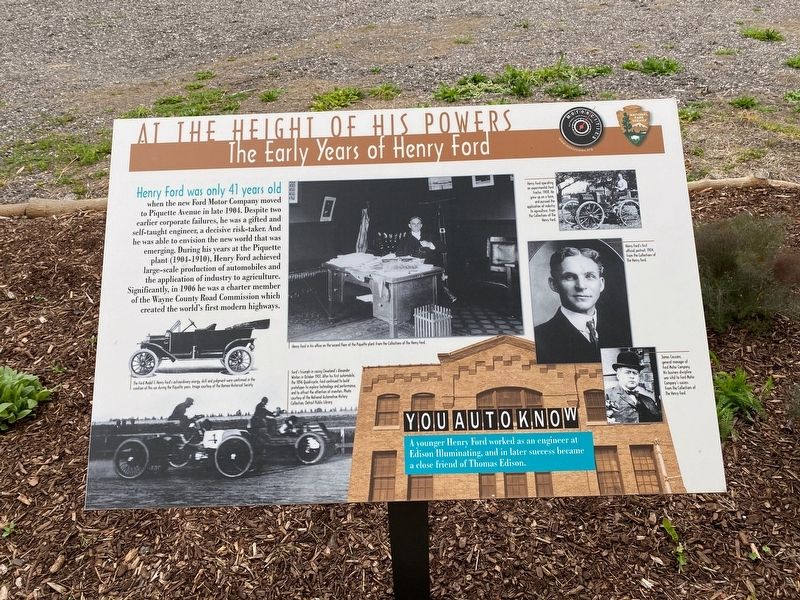 At The Height Of His Powers Marker image. Click for full size.