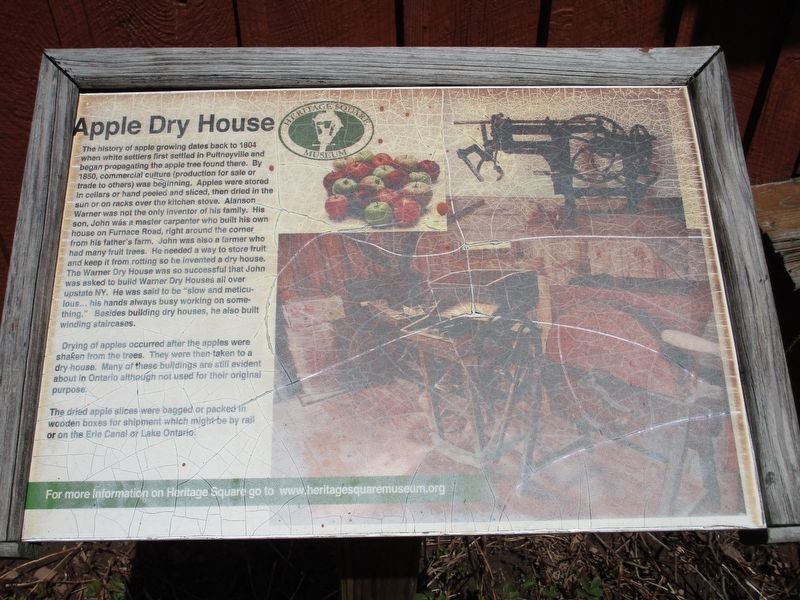 Apple Dry House Marker image. Click for full size.