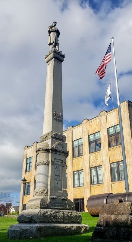 Preston County Civil War Monument image. Click for full size.