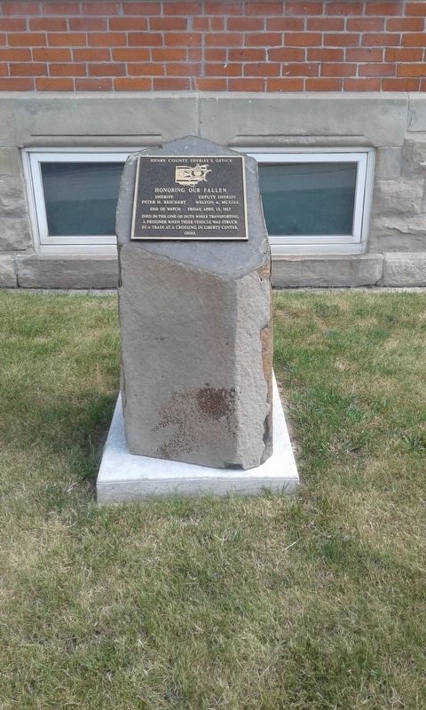 Henry County Sheriff's Office Marker image. Click for full size.