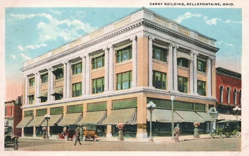 The Canby Building Postcard image. Click for full size.