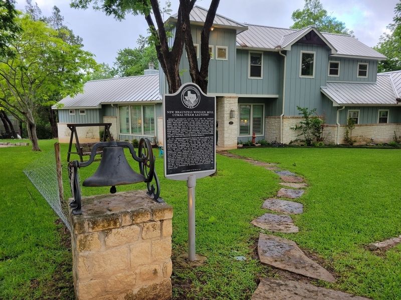 New Braunfels Woolen Mill Marker image. Click for full size.