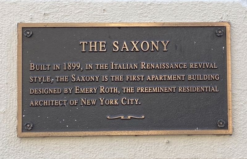 The Saxony Marker. Click for full size. The Saxony Marker image. Click for full size.