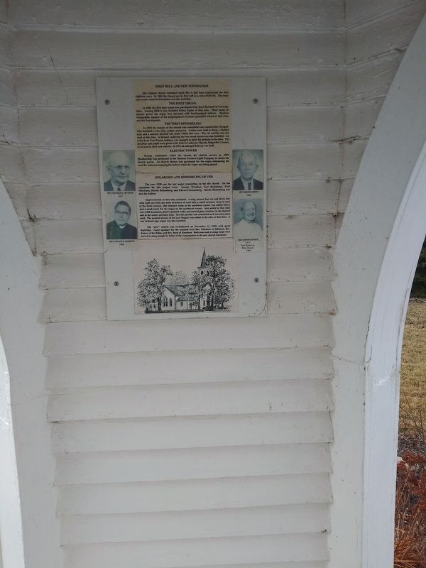 First Bell and New Foundation Marker image. Click for full size.