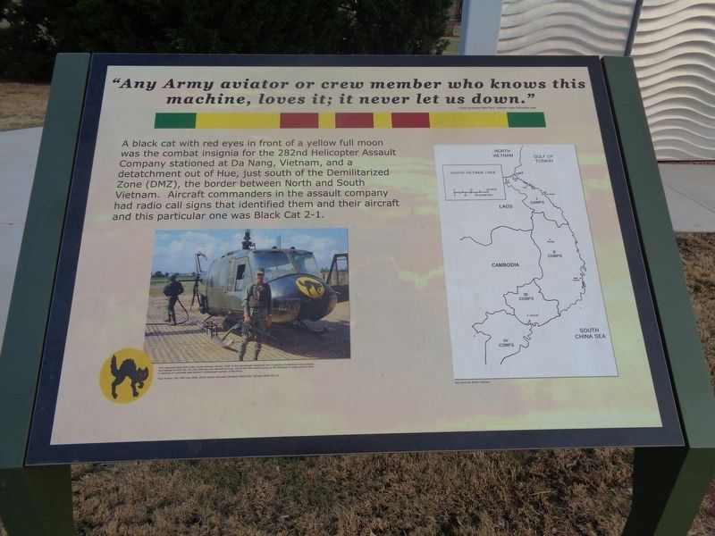 "Any Army aviator or crew member..." Marker image. Click for full size.