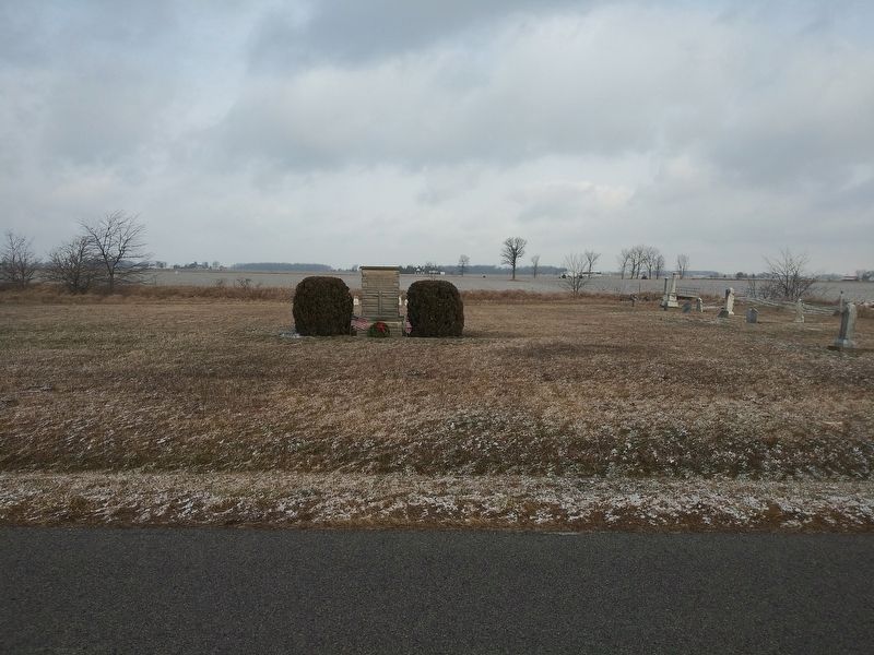 Site of Zion Lutheran Church and Cemetery Marker image. Click for full size.