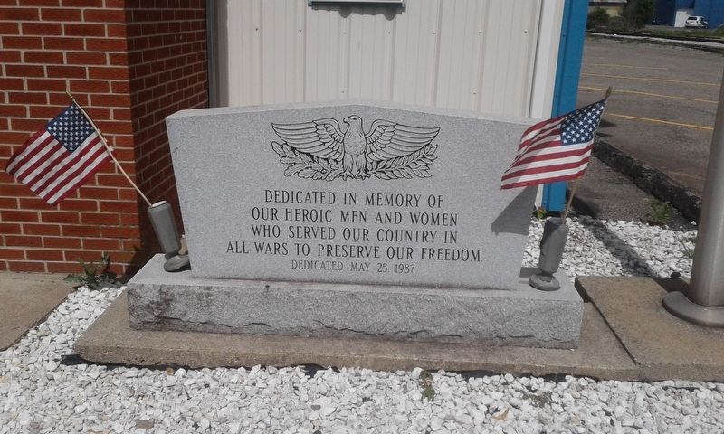 V.F.W. Post 8212 Veterans Memorial image. Click for full size.