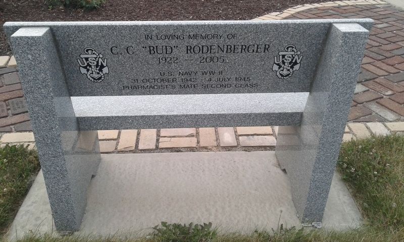 C. C. 'Bud' Rodenberger Marker. Click for full size. C. C. 'Bud' Rodenberger Marker image. Click for full size.