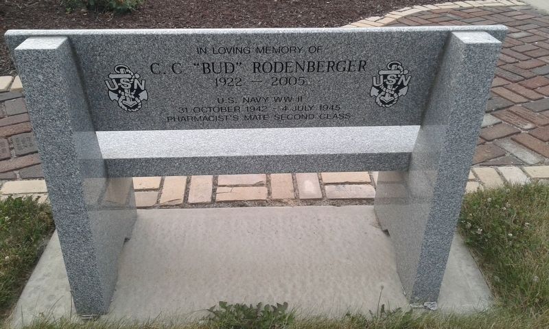 C. C. 'Bud' Rodenberger Marker image. Click for full size.
