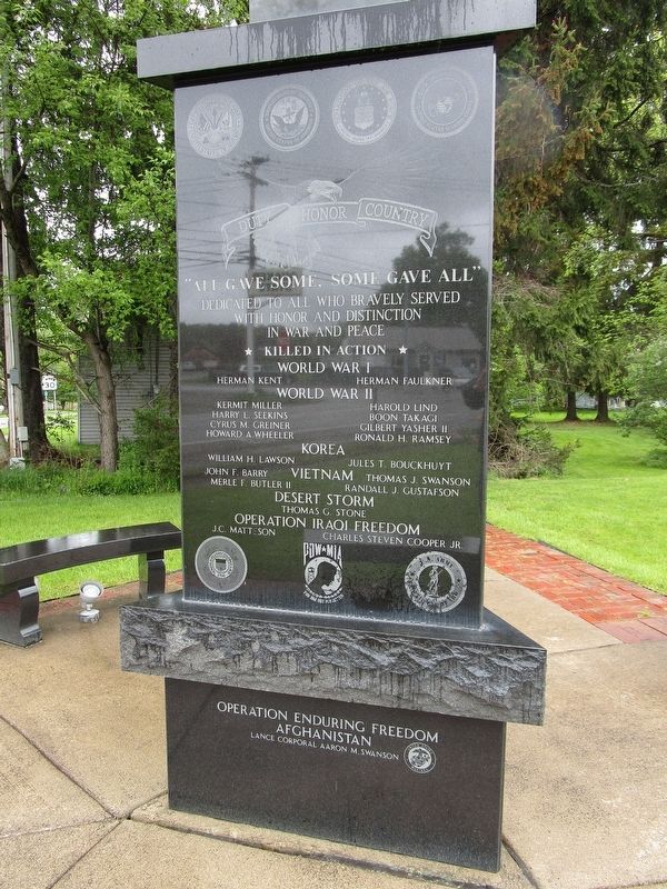 Busti War Memorial image. Click for full size.