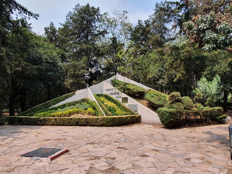 Vicente Guerrero Monument and Marker image. Click for full size.