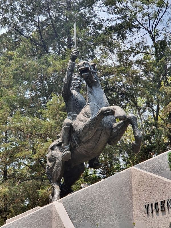 Vicente Guerrero Statue image. Click for full size.