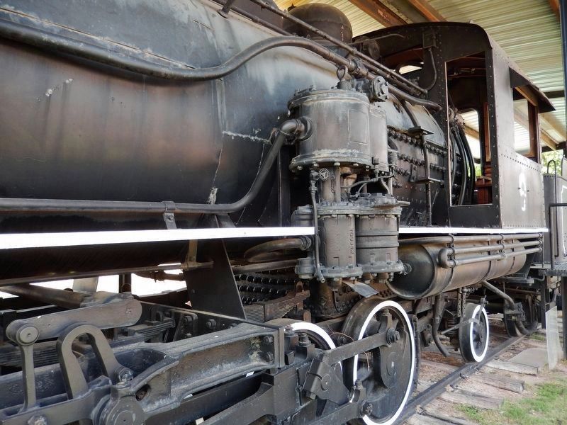 The Spirit of Camilla (<i>locomotive detail</i>) image. Click for full size.