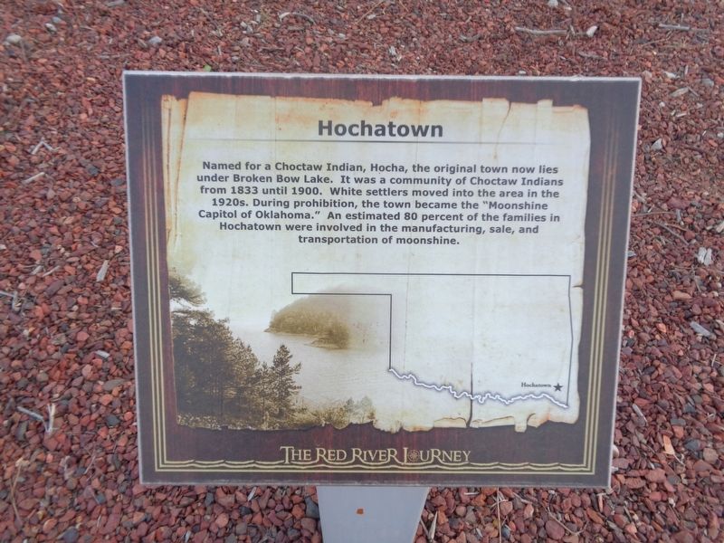 Hochatown Marker image. Click for full size.