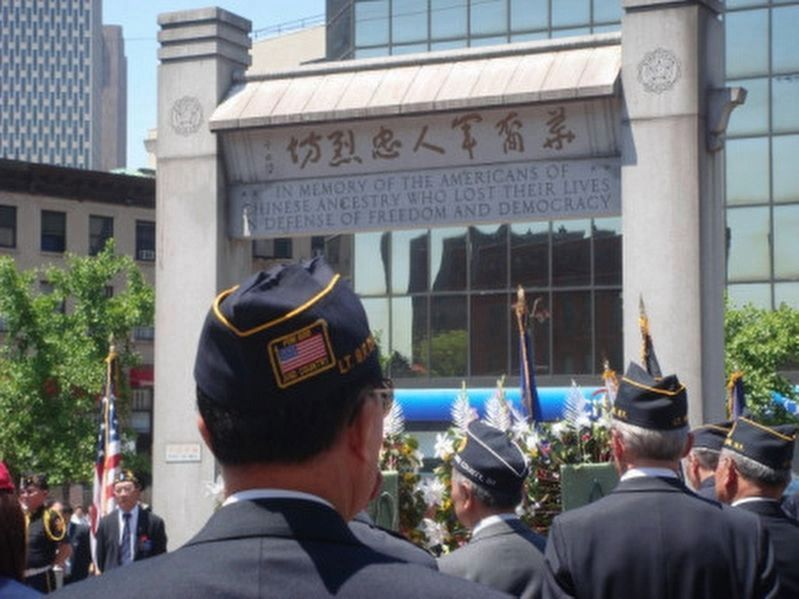Memorial Day at Kimlau Square image. Click for more information.