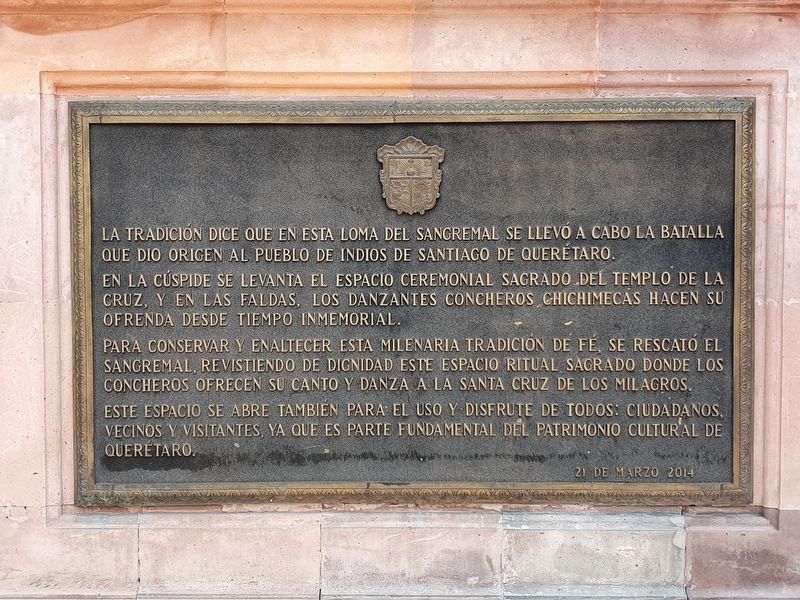 The Founders of Santiago de Quer�taro Marker image. Click for full size.
