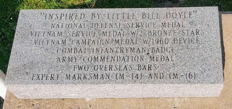 Additional Tablet to the Left of the Memorial image. Click for full size.