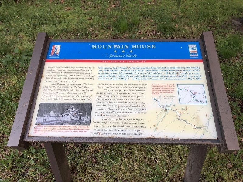 Mountain House Marker image. Click for full size.