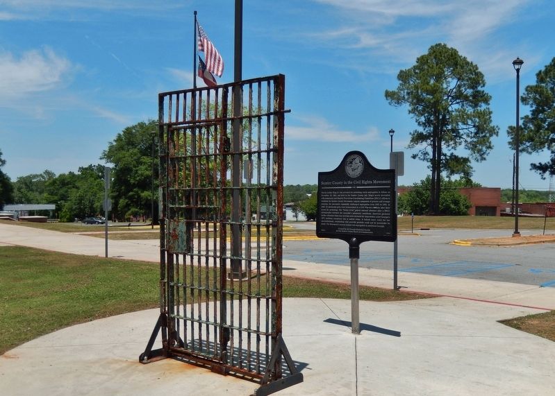 Sumter County in the Civil Rights Movement Marker image. Click for full size.