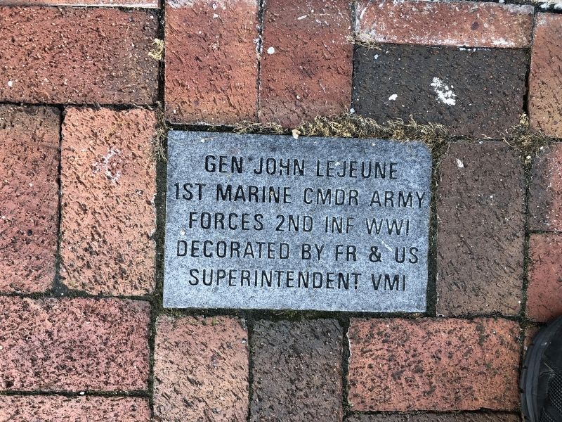 Gen. John Lejeune Marker image. Click for full size.