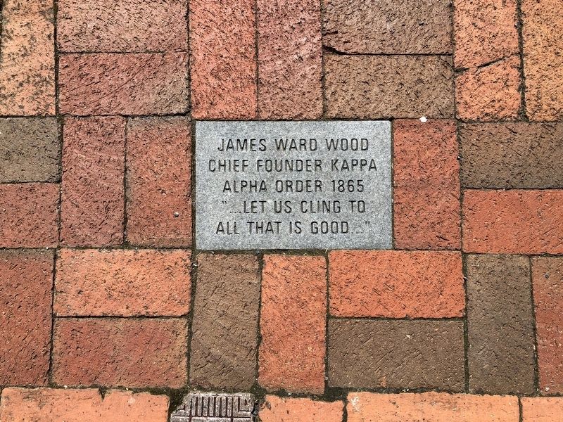 James Ward Wood Marker image. Click for full size.