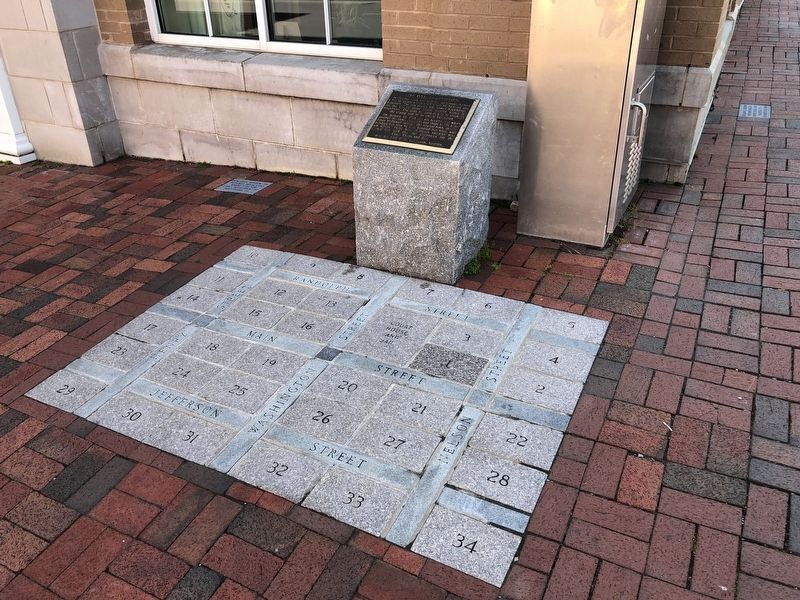 Lot One-Lexington Marker Display image. Click for full size.