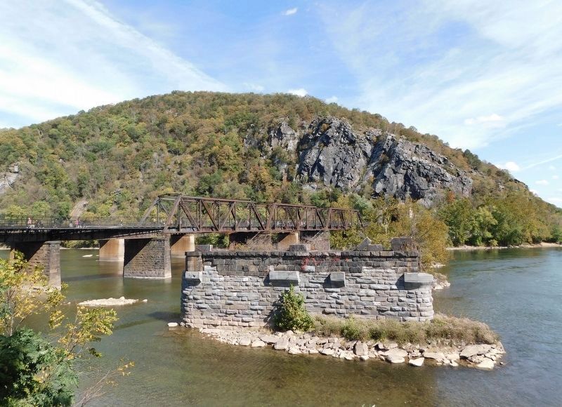Maryland Heights - Viewed From The Point In Harpers Ferry image. Click for full size.