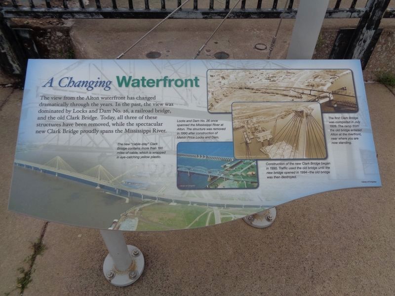 A Changing Waterfront Marker image. Click for full size.