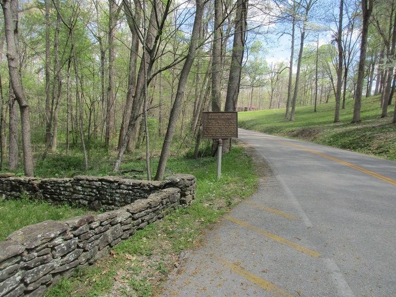 Defeated Camp Burial Ground Marker image. Click for full size.