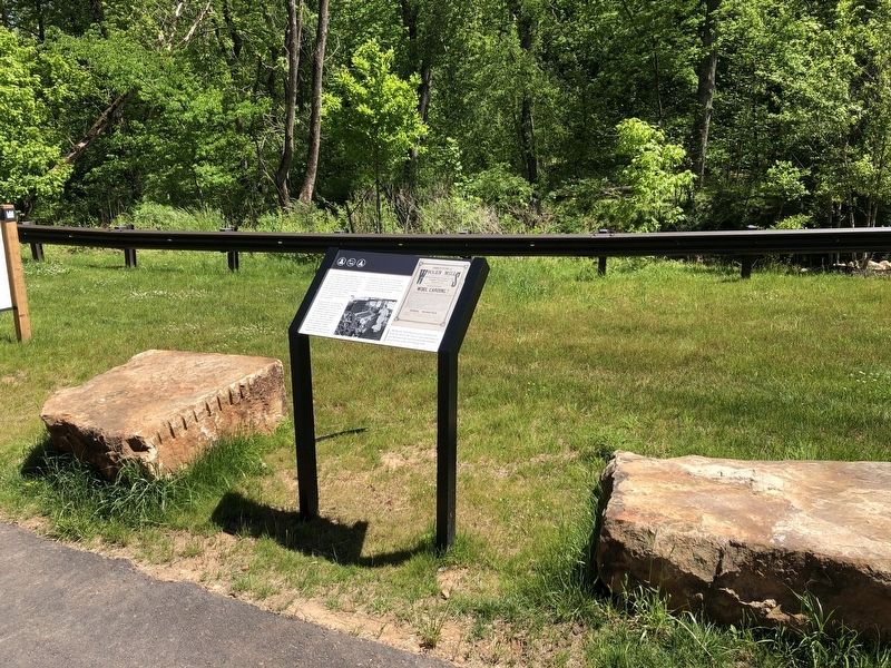 The Woolen Mills Marker image. Click for full size.