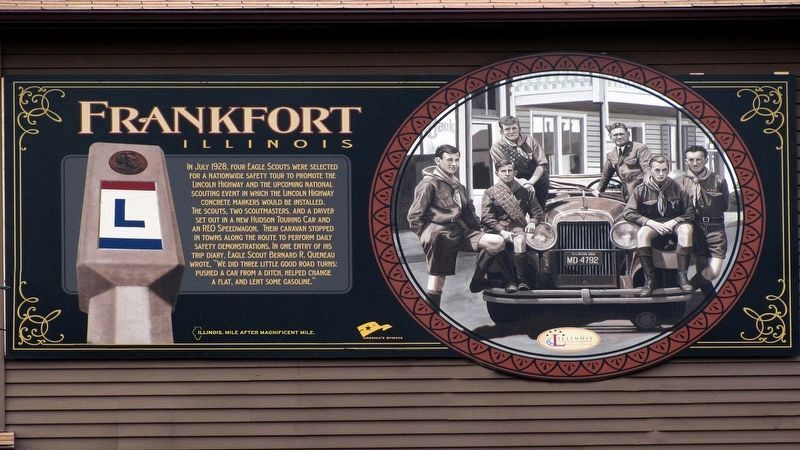 Frankfort, Illinois Marker image. Click for full size.