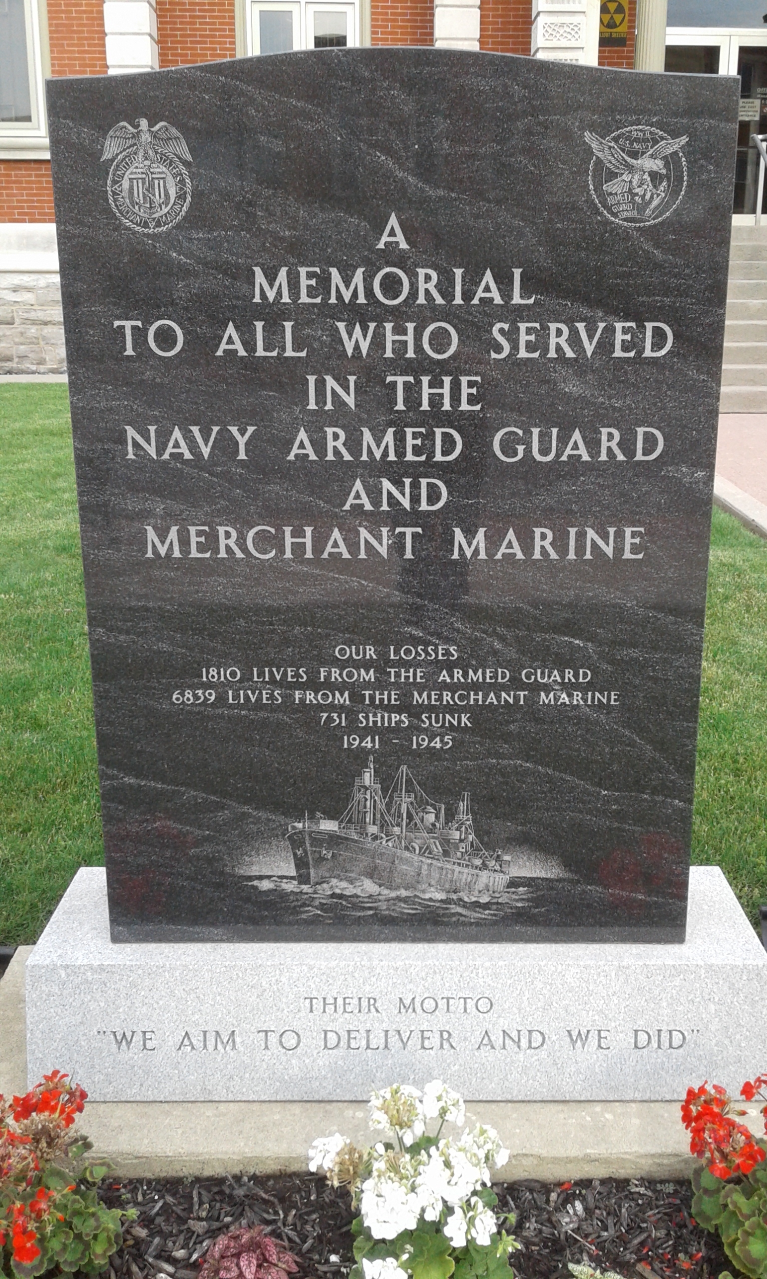 Defiance County Navy Armed Guarf and Merchant Marine Memorial