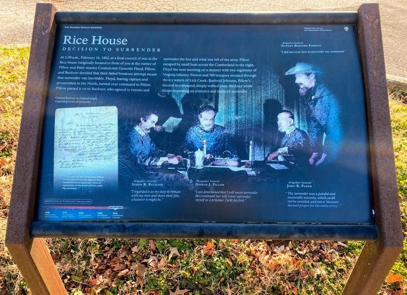 Rice House Marker image. Click for full size.