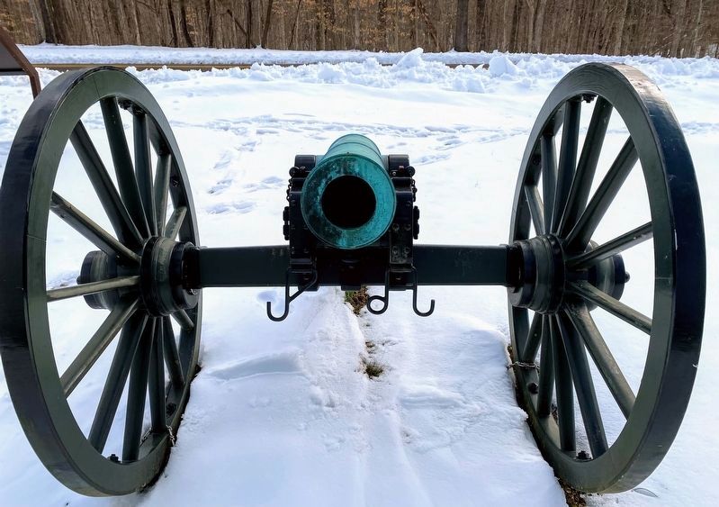 Nearby Confederate 6-Pounder Gun image. Click for full size.