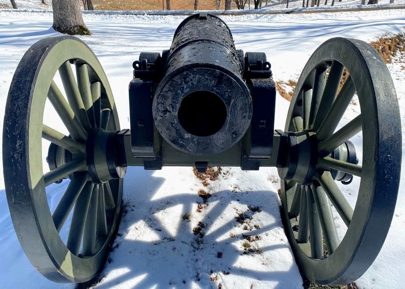 Siege Artillery Piece near the Marker. image. Click for full size.