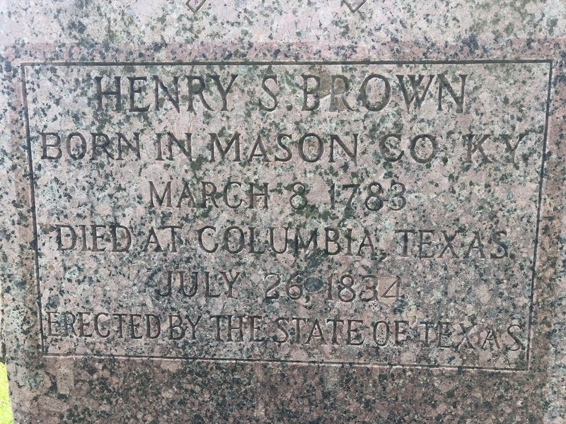 Henry S. Brown Marker image. Click for full size.