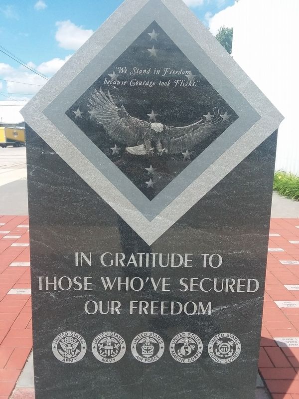 Ney Veterans Memorial Park Marker image. Click for full size.